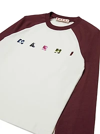 Little Girl's & Sequined Logo Long-Sleeve T-Shirt