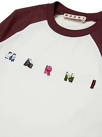 Little Girl's & Sequined Logo Long-Sleeve T-Shirt