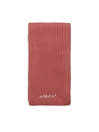 Kid's Ribbed Wool-Blend Scarf