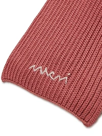 Kid's Ribbed Wool-Blend Scarf