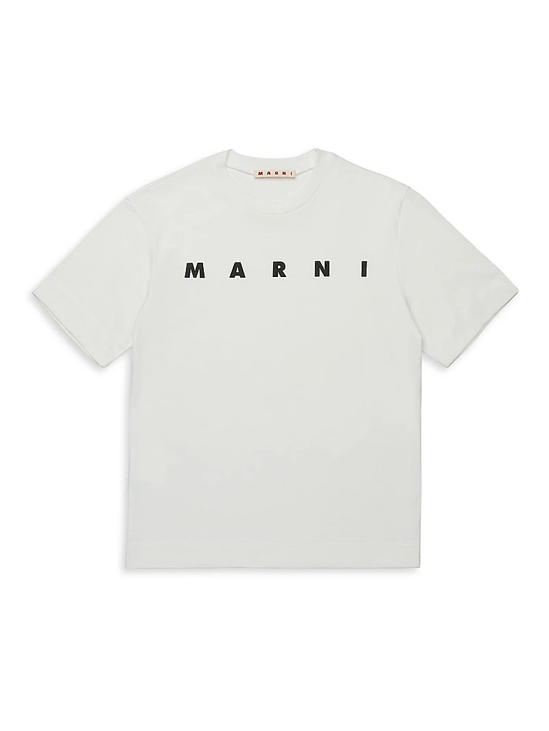 Little Girl's & Logo Short-Sleeve T-Shirt