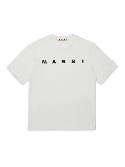 Little Girl's & Logo Short-Sleeve T-Shirt