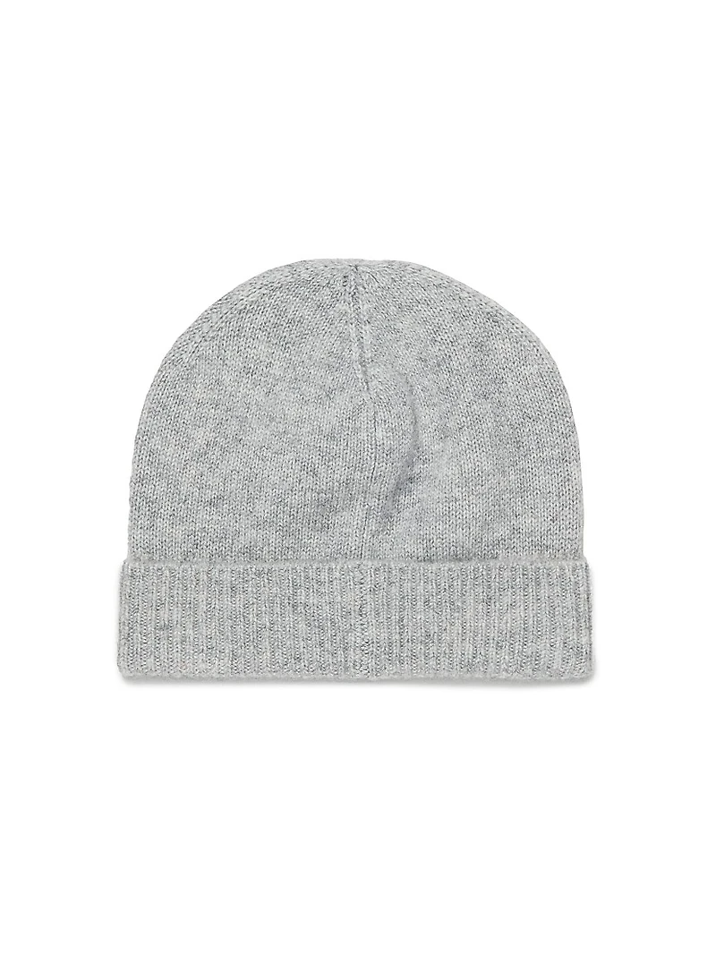 Logo Cashmere-Wool Beanie