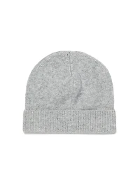 Logo Cashmere-Wool Beanie