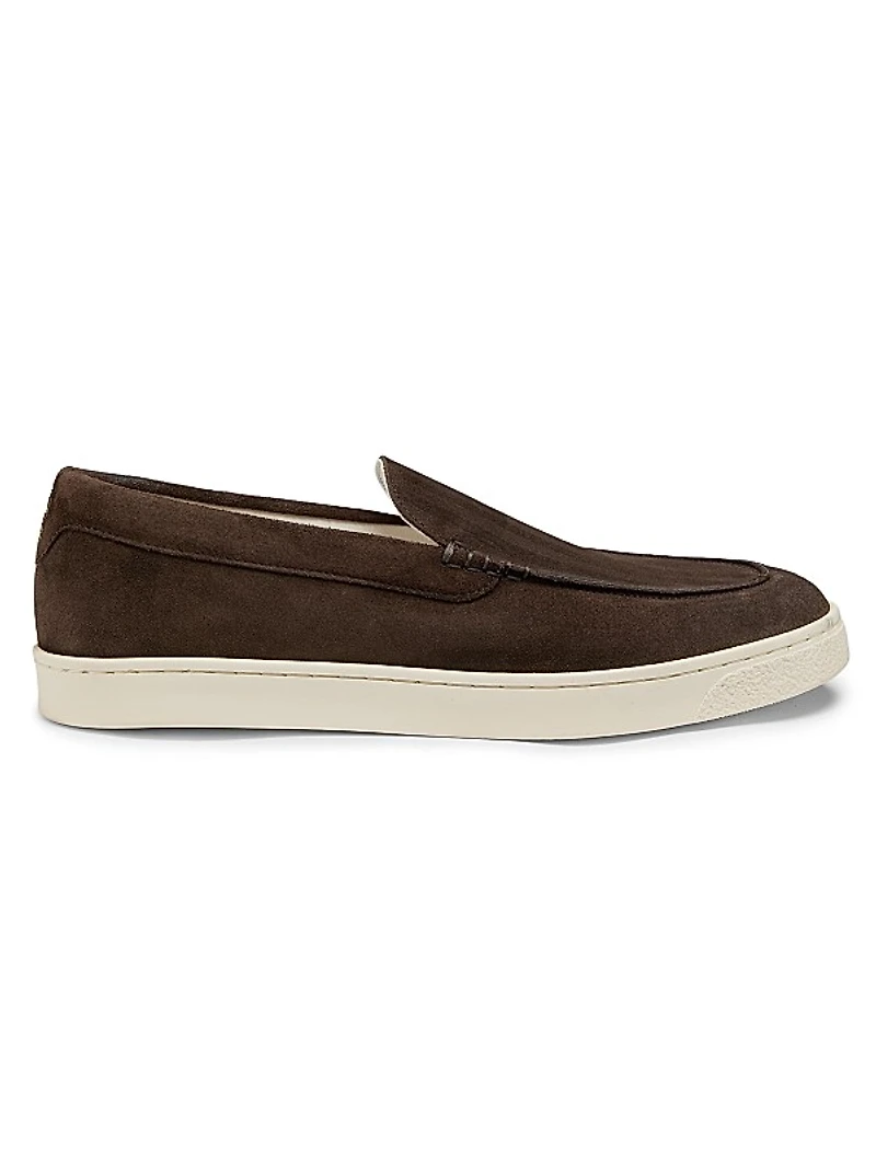 Leather Slip-On Loafers