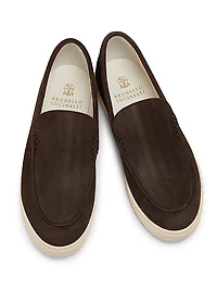 Leather Slip-On Loafers