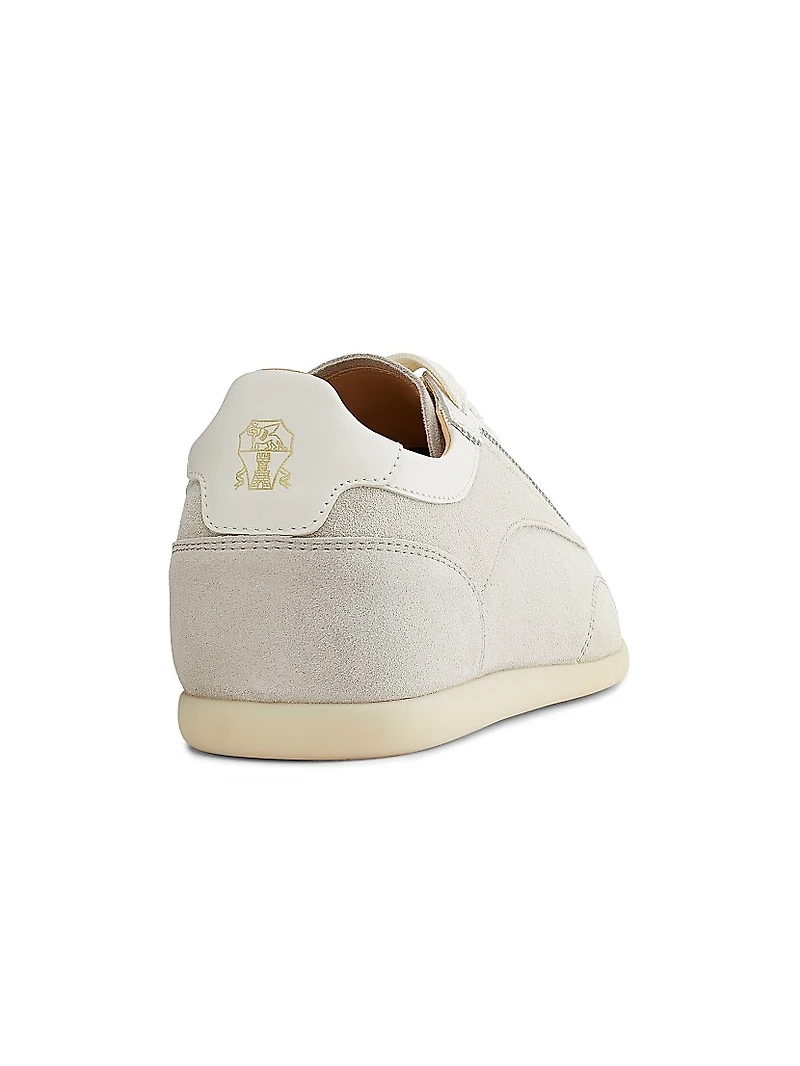 Suede Low-Top Sneakers