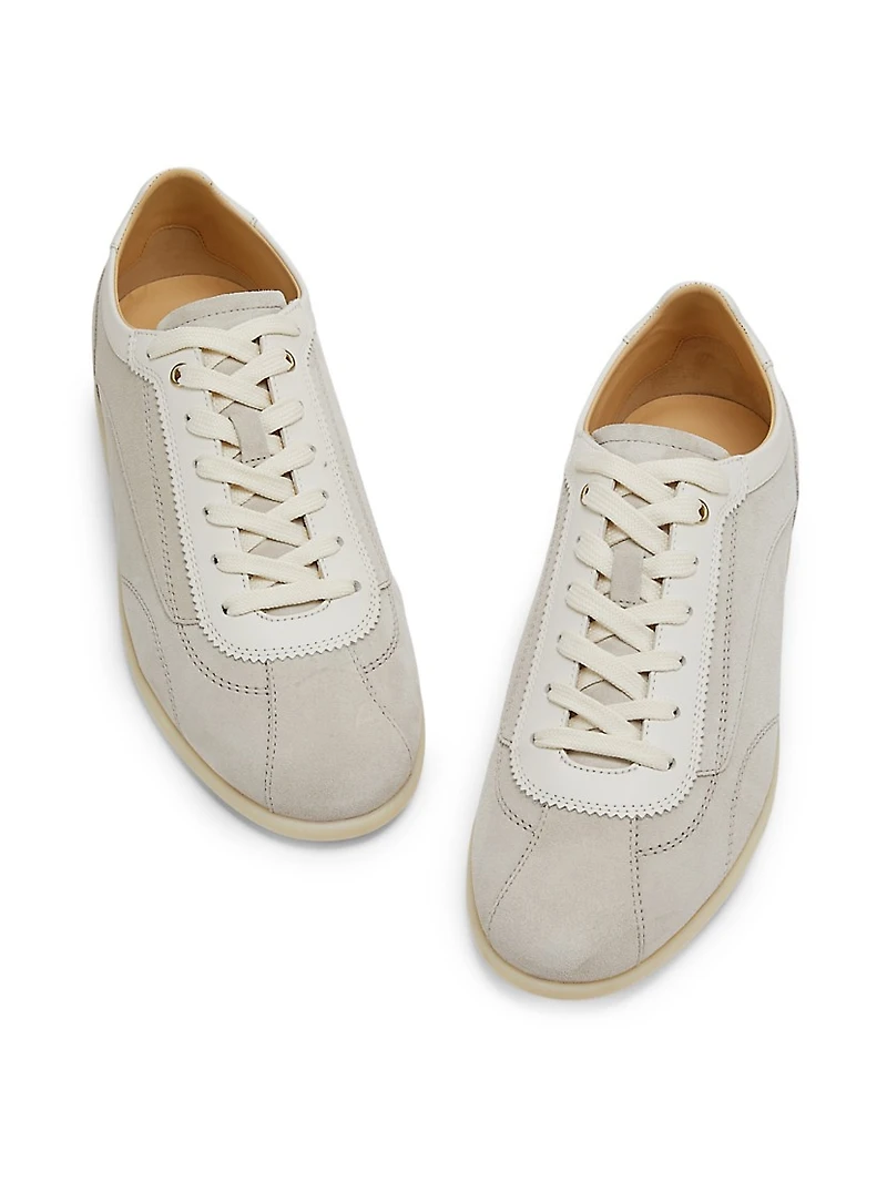 Suede Low-Top Sneakers