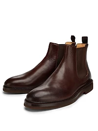 Leather Ankle Boots