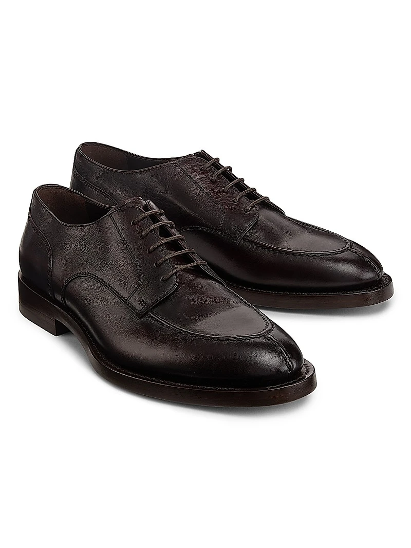 Polished Leather Oxfords