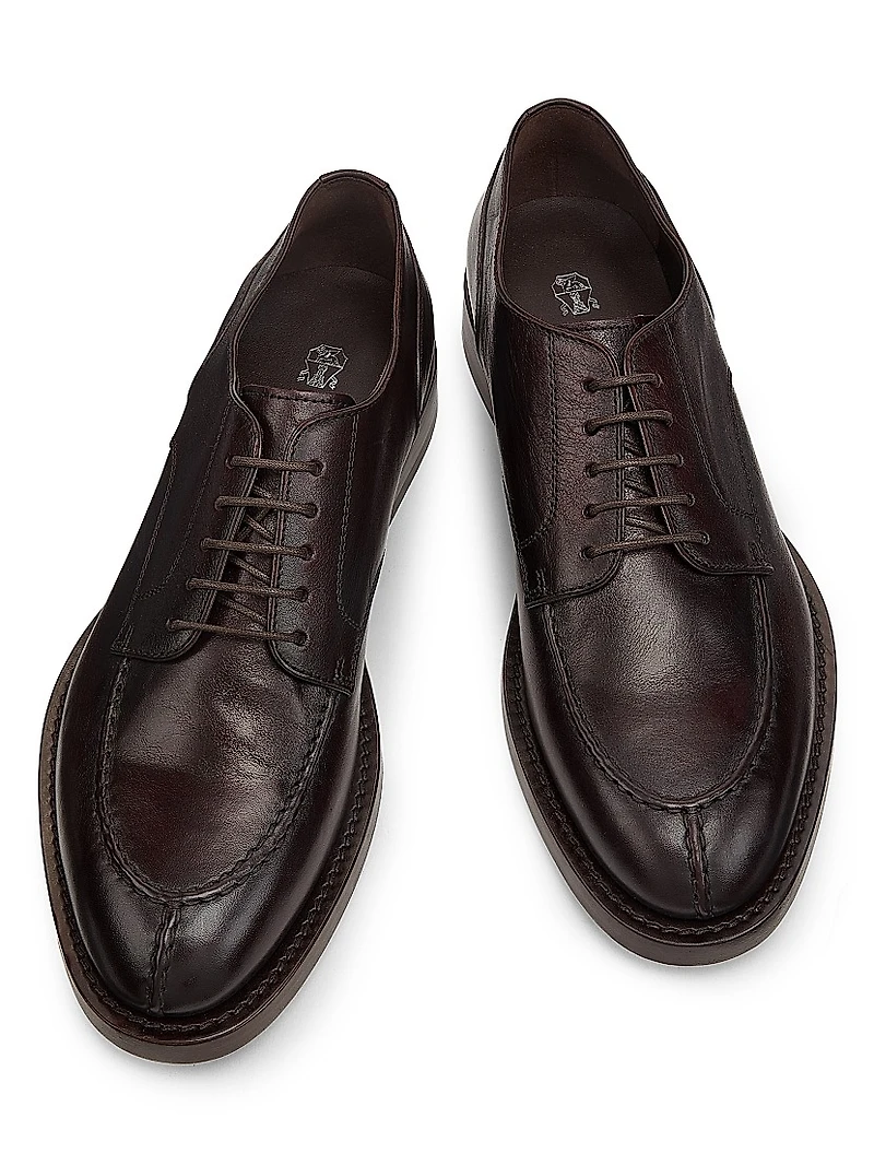 Polished Leather Oxfords