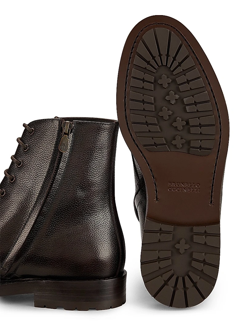 Leather Ankle Boots