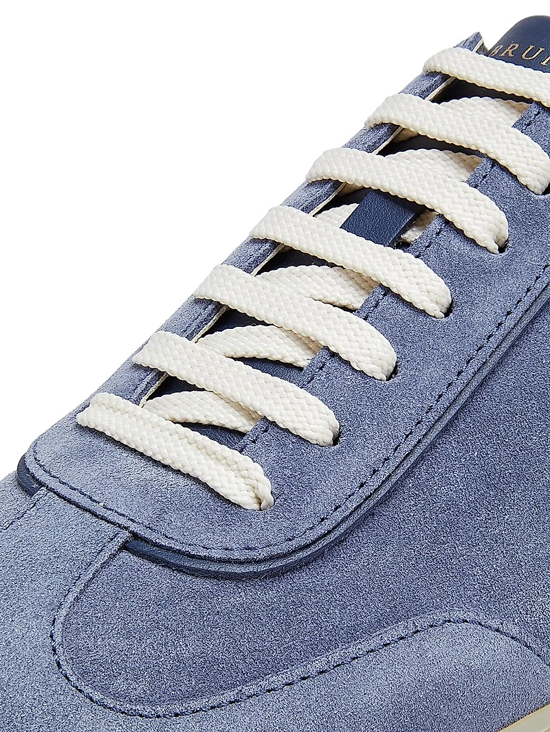 Suede Low-Top Sneakers
