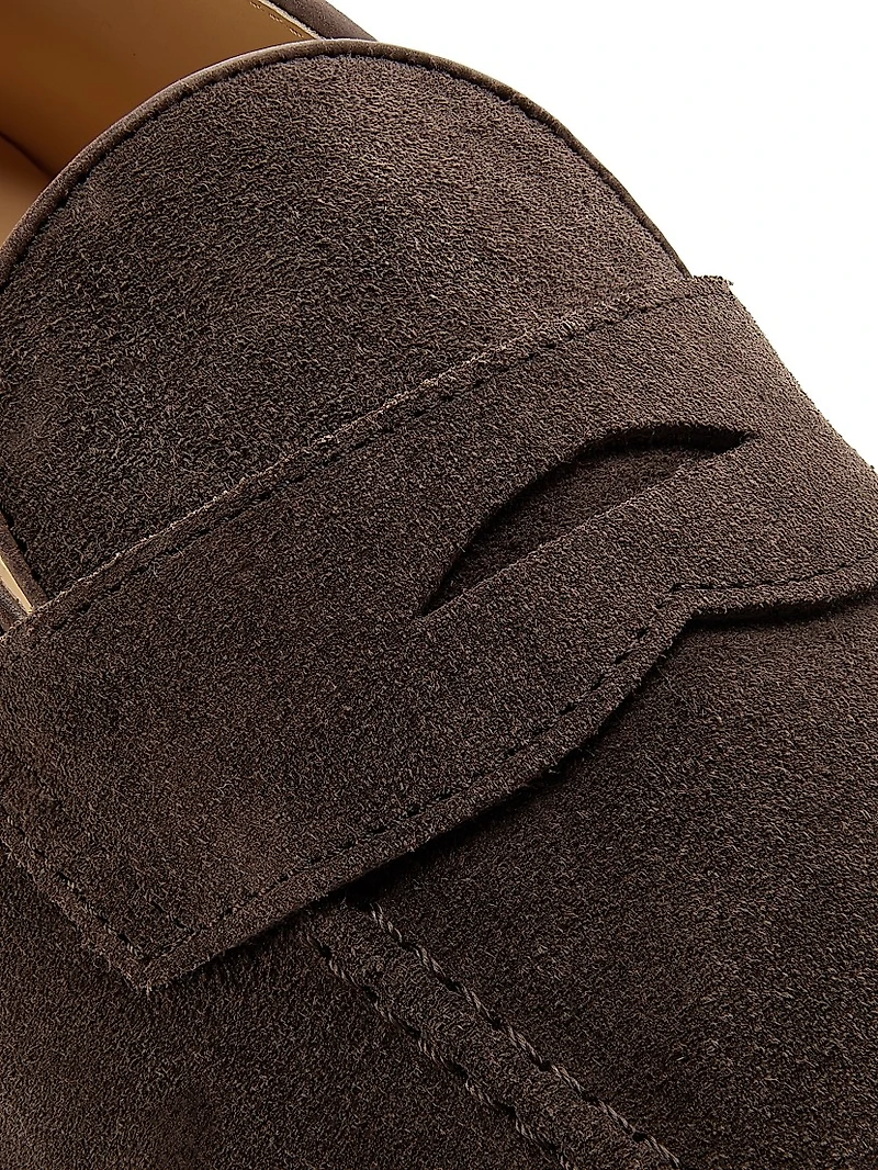 Suede Loafers