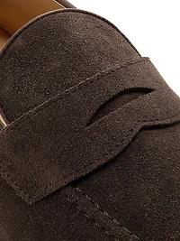 Suede Loafers