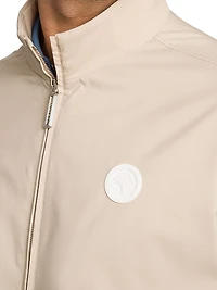 Windbreaker Jacket with Zip Closure