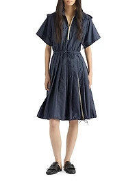 Light Re-Nylon Midi-Dress