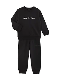 Little Kid's Logo Fleece Joggers