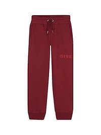 Little Kid's Logo Fleece Joggers