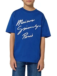 Little Boy's Embroidered T-Shirt