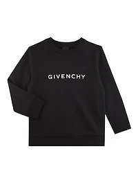Little Kid's & Logo Crewneck Sweatshirt