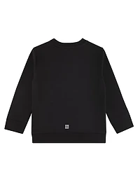 Little Kid's & Logo Crewneck Sweatshirt