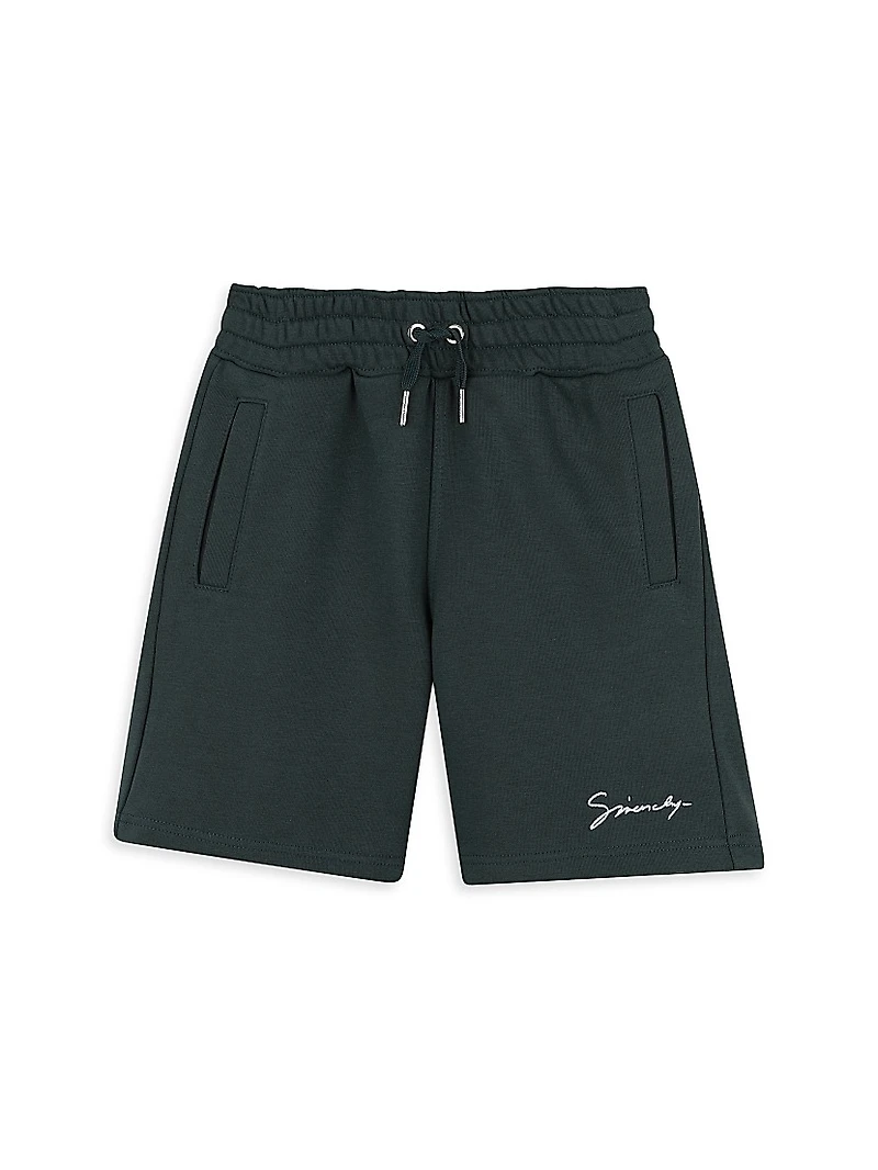 Little Kid's Logo Sweat Shorts