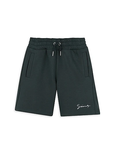 Little Kid's Logo Sweat Shorts