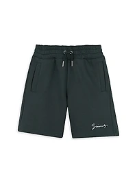Little Kid's Logo Sweat Shorts
