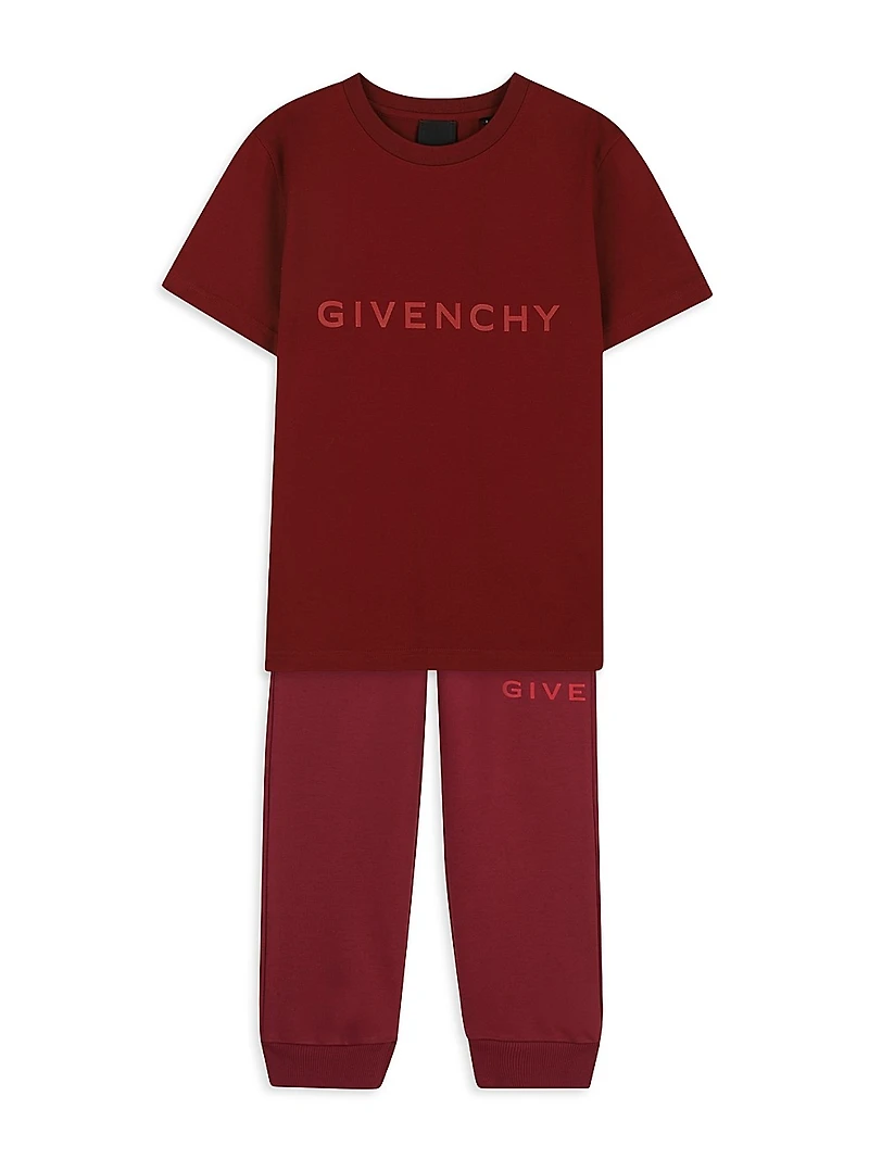 Little Kid's Logo Crewneck T-Shirt