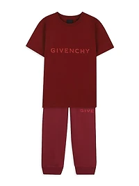 Little Kid's Logo Crewneck T-Shirt