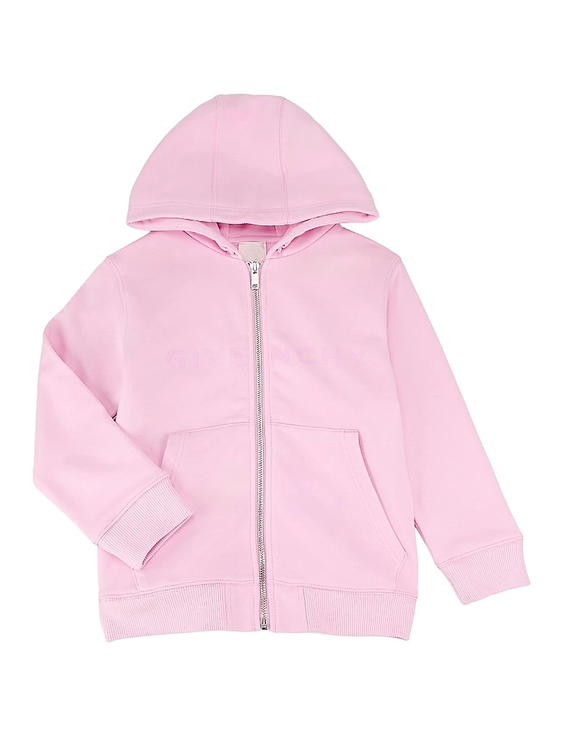 Little Girl's & Cotton-Blend Fleece Hoodie