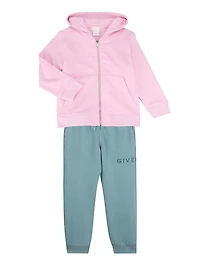 Little Girl's & Cotton-Blend Fleece Hoodie