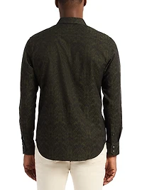 Highland Stretch Cotton Long-Sleeve Shirt