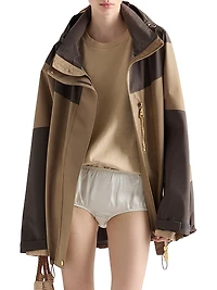 Technical Fabric Blouson Jacket