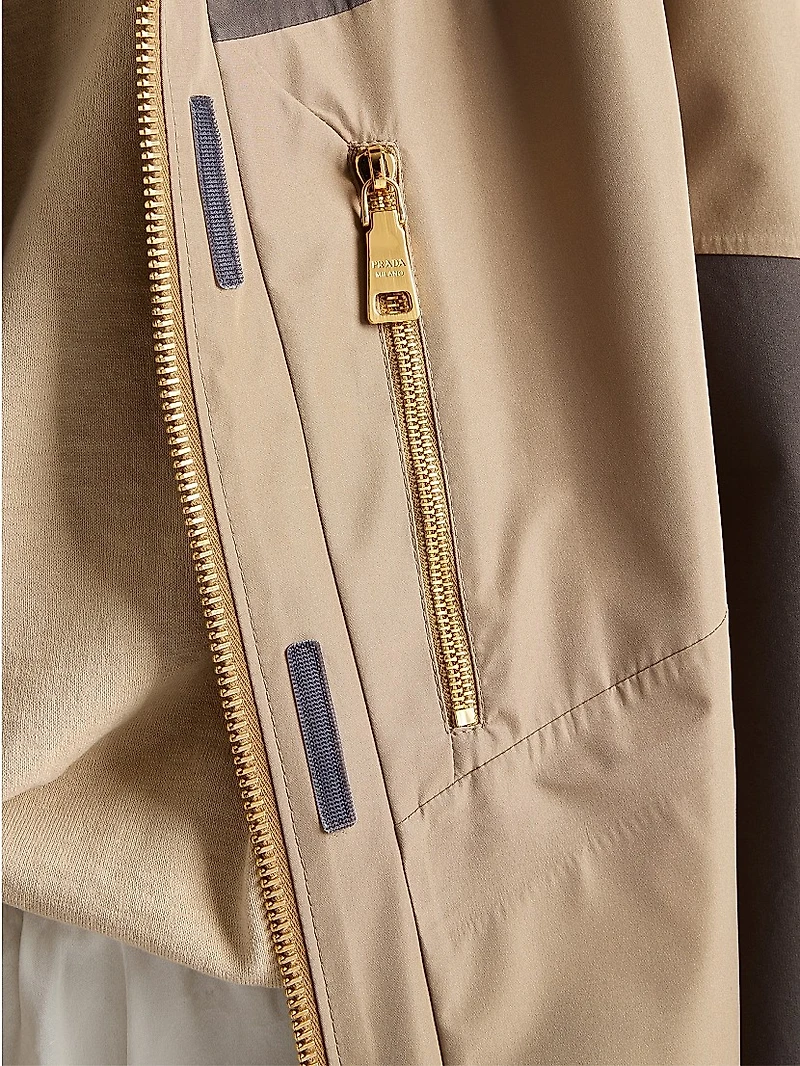 Technical Fabric Blouson Jacket