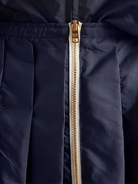 Light Re-Nylon Pleated Skirt