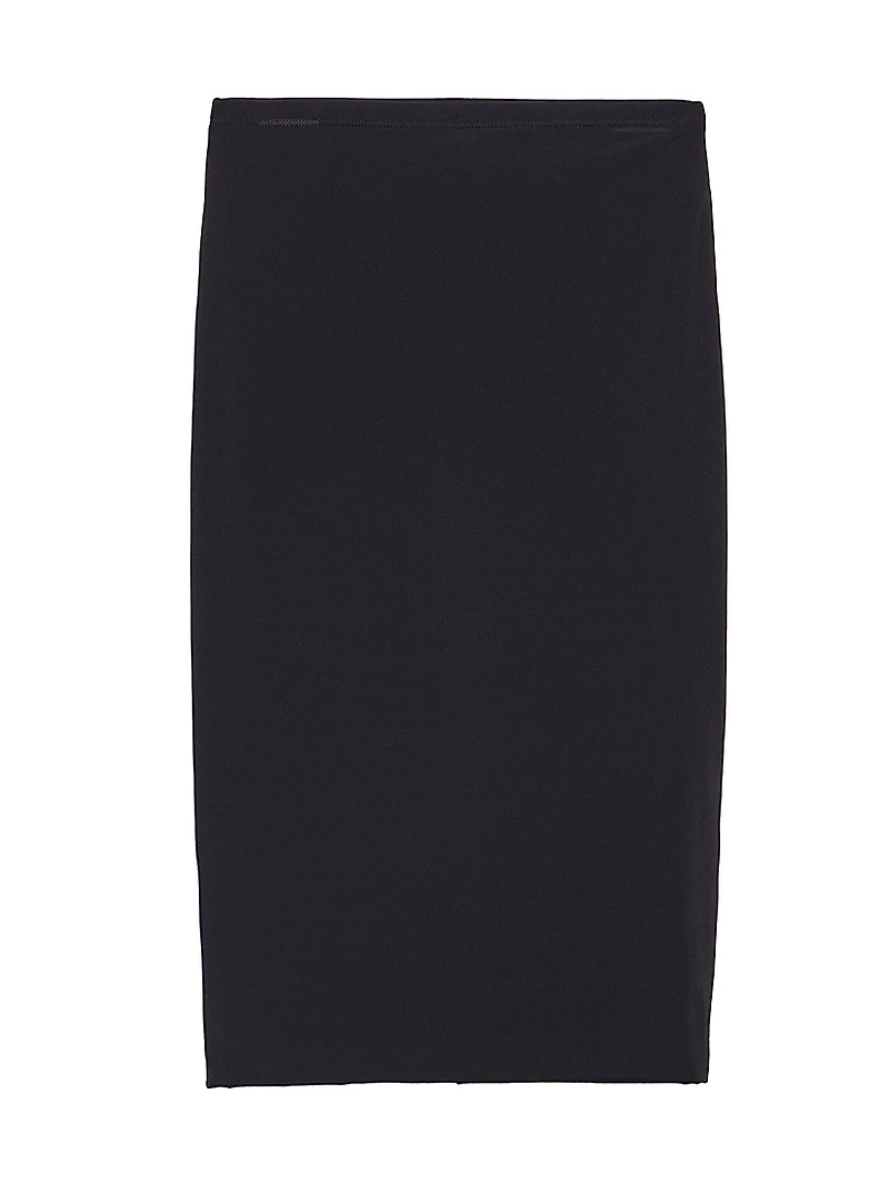 Stretch Fabric Slip Skirt