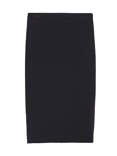 Stretch Fabric Slip Skirt
