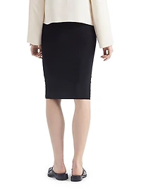 Stretch Fabric Slip Skirt