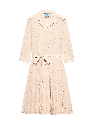 Eyelet Lace Shirt Dress