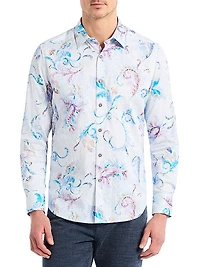 Tilden Button-Front Shirt