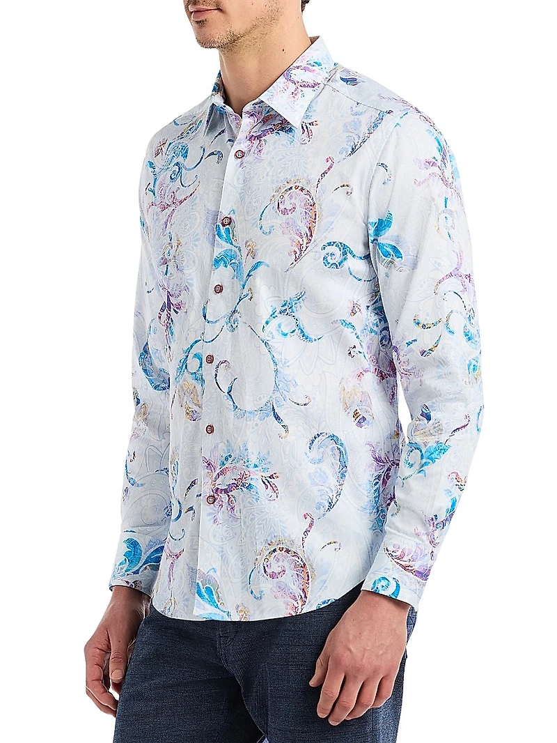 Tilden Button-Front Shirt