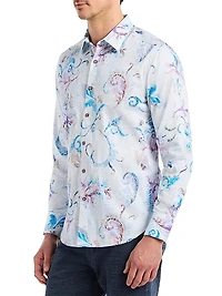 Tilden Button-Front Shirt