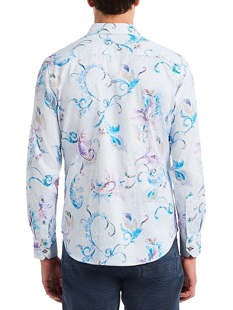 Tilden Button-Front Shirt