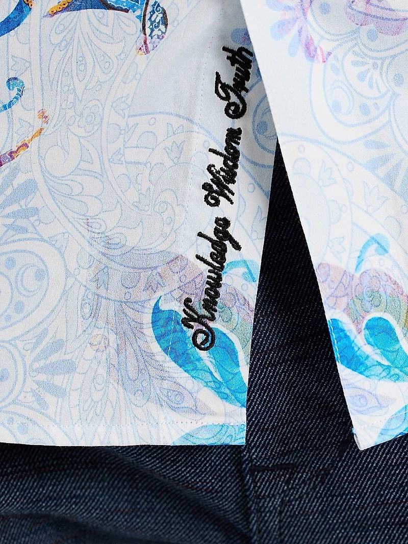 Tilden Button-Front Shirt