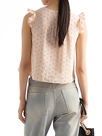 Eyelet Lace Top