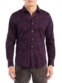 Hoyt Poplin Button-Front Shirt