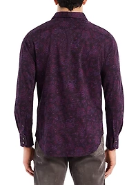 Hoyt Poplin Button-Front Shirt