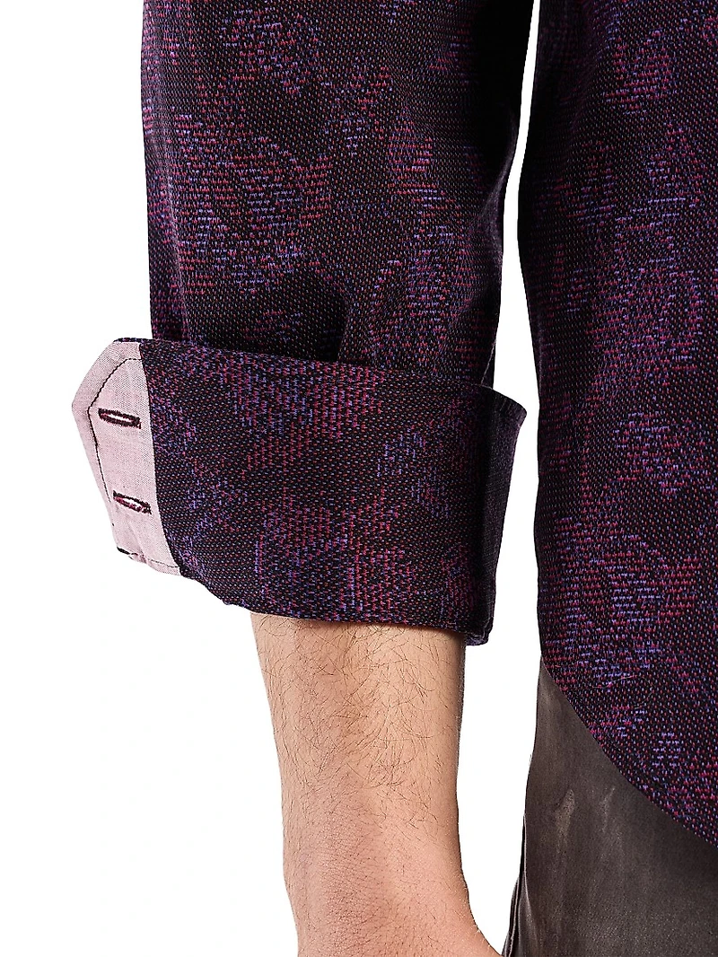 Hoyt Poplin Button-Front Shirt